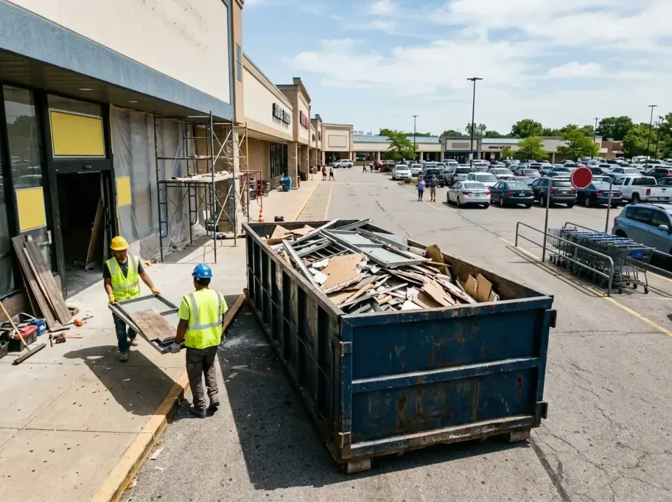 retail-store-renovation-debris-003 — frequently asked questions, Roll-off Dumpster Rentals in Bensenville, IL